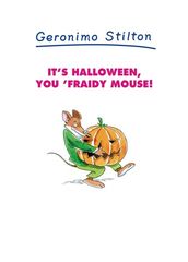 11 It's Halloween, You 'Fraidy Mouse! 01-SEE, THERE'S NOTHING THERE -- 绘本听读宝在线台词全文