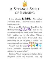12 Merry Christmas, Geronimo! 15-A STRNGE SMELL OF BURNING -- 绘本听读宝在线台词全文