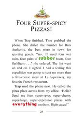 13 The Phantom of the Subway 09-FOUR SUPER-SPICY PIZZAS! -- 绘本听读宝在线台词全文