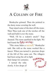 14 The Temple of the Ruby of Fire 21-A COLUMN OF FIRE -- 绘本听读宝在线台词全文
