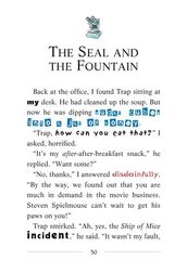 15 The Mona Mousa Code 13-THE SEAL AND THE FOUNTAIN -- 绘本听读宝在线台词全文