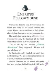 15 The Mona Mousa Code 17-EMERITUS FELLOWMOUSE -- 绘本听读宝在线台词全文