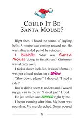 16 A Cheese-Colored Camper 16-COULD IT BE SANTA MOUSE？ -- 绘本听读宝在线台词全文