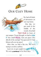 16 A Cheese-Colored Camper 22-OUR COZY HOME -- 绘本听读宝在线台词全文