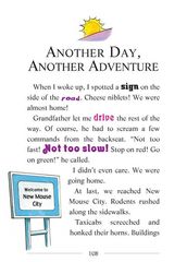 16 A Cheese-Colored Camper 24-ANOTHER DAY, ANOTHER ADVENTURE -- 绘本听读宝在线台词全文