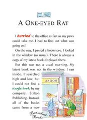 17 Watch Your Whiskers, Stilton! 02-A ONE-EYED RAT -- 绘本听读宝在线台词全文