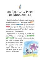 20 Surf's Up, Geronimo! 21-AS PALE AS A PIECE OF MOZZARELA -- 绘本听读宝在线台词全文