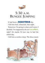 20 Surf's Up, Geronimo! 23-5：30 A.M. BUNGEE JUMPING -- 绘本听读宝在线台词全文