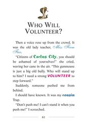 21 The Wild, Wild West 15-WHO WILL VOLUNTEER？ -- 绘本听读宝在线台词全文