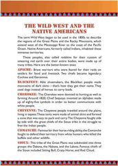 21 The Wild, Wild West 02-THE WILD WEST AND THE NATIVE AMERICANS -- 绘本听读宝在线台词全文