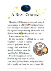 21 The Wild, Wild West 21-A REAL COWRAT -- 绘本听读宝在线台词全文
