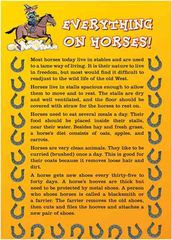 21 The Wild, Wild West 22-EVERYTHING ON HORSES! -- 绘本听读宝在线台词全文