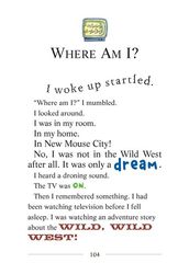 21 The Wild, Wild West 28-WHERE AM I？ -- 绘本听读宝在线台词全文