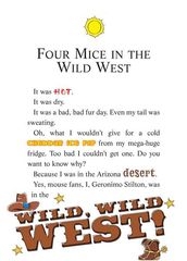 21 The Wild, Wild West 03-FOUR MICE IN THE WILD WEST -- 绘本听读宝在线台词全文