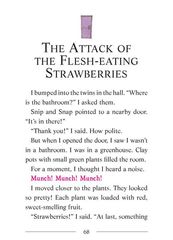 22 The Secret Of Cacklefur Cast 16-THE ATTACK OF THE FLESH-EATING STRAWBERRIES -- 绘本听读宝在线台词全文