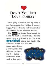 25 The Search for Sunken Treasure 25-DON'T YOU JUST LOVE FAMILY？ -- 绘本听读宝在线台词全文