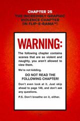 5 The Wrath of the Wicked Wedgie Woman 25. The Incredibly Graphic ViolenceChapter (in Flip-E-Ramar) -- 绘本听读宝在线台词全文