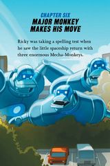 4 Ricky Ricottas Mighty Robot 06 Major Monkey Makes His Move -- 绘本听读宝在线台词全文