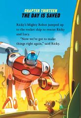 5 Ricky Ricottas Mighty Robot 13 The Day Is Saved -- 绘本听读宝在线台词全文