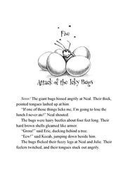 3 The Mysterious Island 5 Attack of the Icky Bugs -- 绘本听读宝在线台词全文