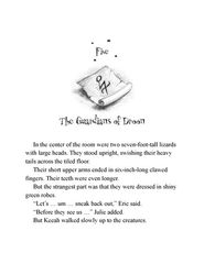 4 City in the Clouds 5 The Guardians of Droon -- 绘本听读宝在线台词全文