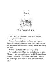 6 The Sleeping Giant of Goll 7. The Powers of Sparr -- 绘本听读宝在线台词全文
