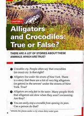 Level 1 3 Crocs and Gators -- 绘本听读宝在线台词全文