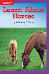 加州科学Time For Kids G1 25 Learn About Horses -- 绘本听读宝在线台词全文
