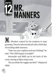 4 Chomp of the Meat-Eating Vegetables 12 MR. MANNERS -- 绘本听读宝在线台词全文