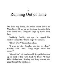 02 February Friend 5. Running Out of Time -- 绘本听读宝在线台词全文