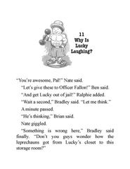 03 March Mischief 11. Why Is Lucky Laughing -- 绘本听读宝在线台词全文