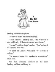 03 March Mischief 3. The Big Blue House -- 绘本听读宝在线台词全文