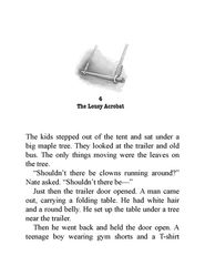08 August Acrobat 4. The Lousy Acrobat -- 绘本听读宝在线台词全文