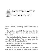 12 In the Ice Age 7 On the Trail of the Giant Guinea Pigs -- 绘本听读宝在线台词全文