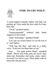 13 In the Garbage 11 Time to Cry Wolf! -- 绘本听读宝在线台词全文