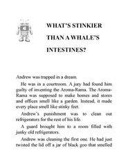 13 In the Garbage 4 What’s Stinkier Than a Whale’s Intestines -- 绘本听读宝在线台词全文