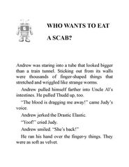 16 In Uncle Al 6 Who Wants to Eat a Scab -- 绘本听读宝在线台词全文