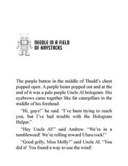 17 In the Desert 10 Needle in a Field of Haystacks -- 绘本听读宝在线台词全文
