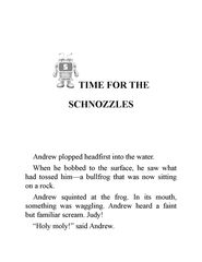 18 With the Frogs 5 Time for the Schnozzles -- 绘本听读宝在线台词全文