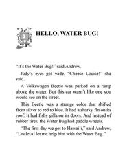 05 Under Water 2 Hello, Water Bug! -- 绘本听读宝在线台词全文