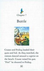 9 Robinson Crusoe 7 Battle -- 绘本听读宝在线台词全文