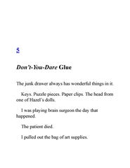 1 Never Glue Your Friends to Chairs 5. Don’t-You-Dare Glue -- 绘本听读宝在线台词全文