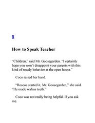 1 Never Glue Your Friends to Chairs 8. How to Speak Teacher -- 绘本听读宝在线台词全文