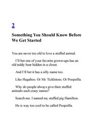 2 Never Swipe a Bully's Bear 2. Something You Should Know Before We Get Started -- 绘本听读宝在线台词全文