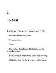 3 Don't Swap Your Sweater for a Dog 9. The Swap -- 绘本听读宝在线台词全文