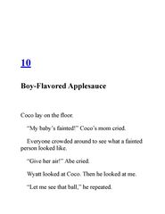 4 Never Swim in Applesauce 10. Boy-Flavored Applesauce -- 绘本听读宝在线台词全文