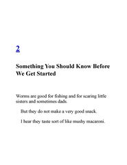 4 Never Swim in Applesauce 2. Something You Should Know Before We Get Started -- 绘本听读宝在线台词全文