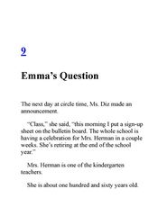 5 Don't Tap-Dance on Your Teacher 9. Emma’s Question -- 绘本听读宝在线台词全文