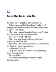 7 Never Race a Runaway Pumpkin 12 Good-Bye from Time-Out -- 绘本听读宝在线台词全文
