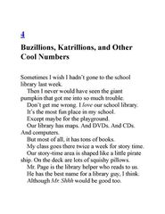 7 Never Race a Runaway Pumpkin 4 Buzillions, Katrillions, and Other Cool Numbers -- 绘本听读宝在线台词全文